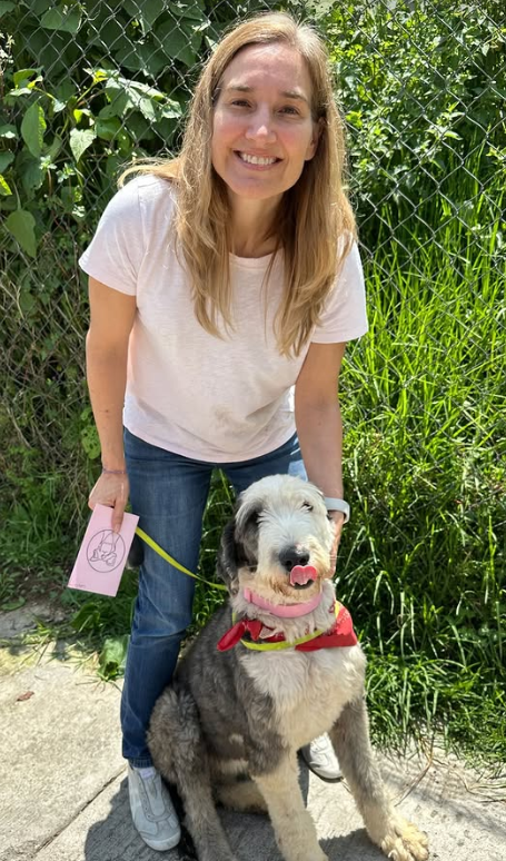 Lady y su nueva dueña